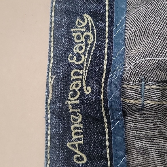 American Eagle, Size 4 'Straight77' Dark Wash Jeans. New without tags. - Picture 5 of 14